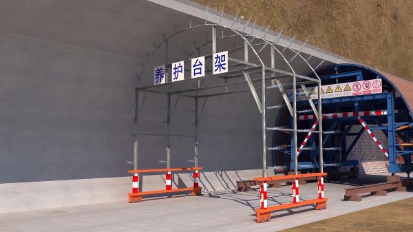 吴兴区隧道施工动画制作公司 - 隧道施工工艺和施工方法 - 隧道施工汇报动画视频 - bim 工程施工动画